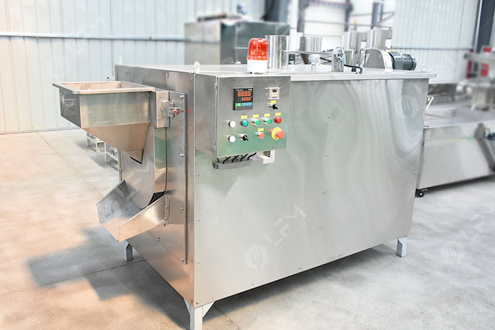 Single Drum Sesame Seed Roaster Machine